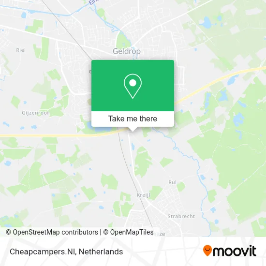 Cheapcampers.Nl map