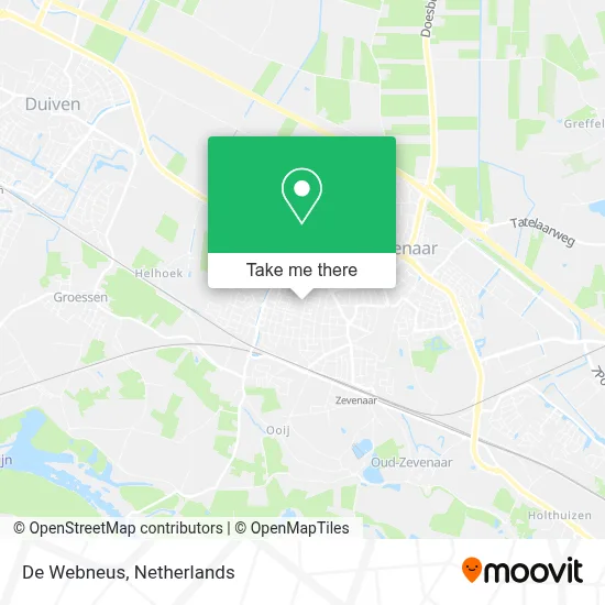 De Webneus Karte