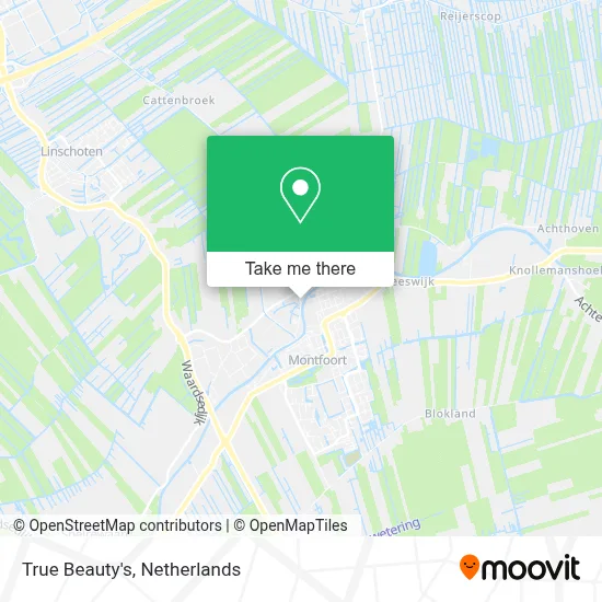 True Beauty's map