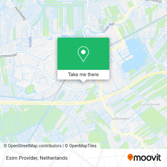 Esim Provider map