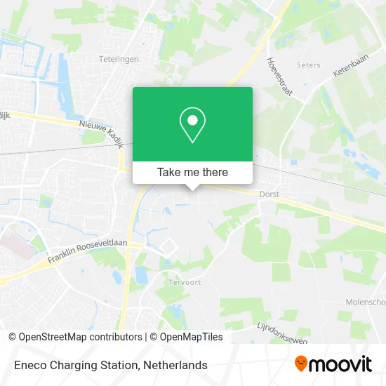Eneco Charging Station map