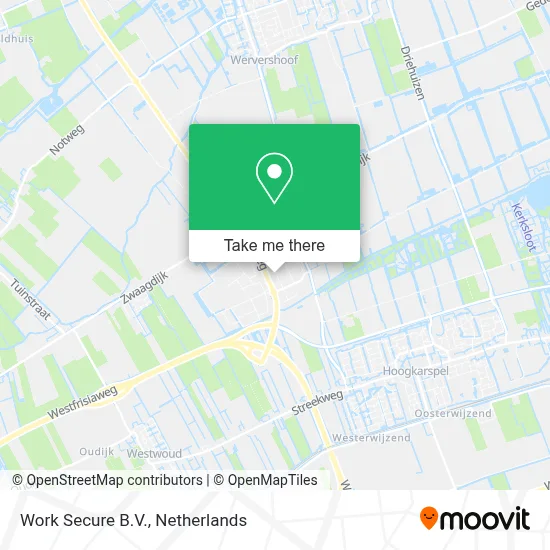 Work Secure B.V. map