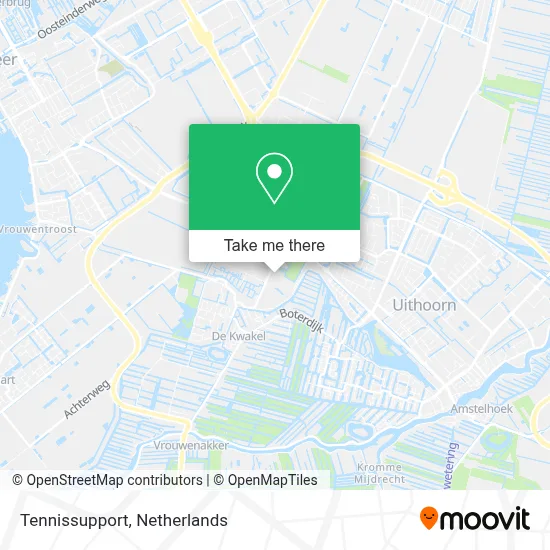Tennissupport map