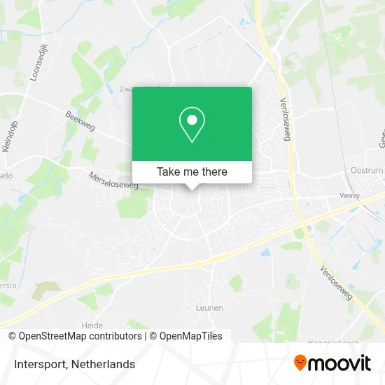 Intersport map