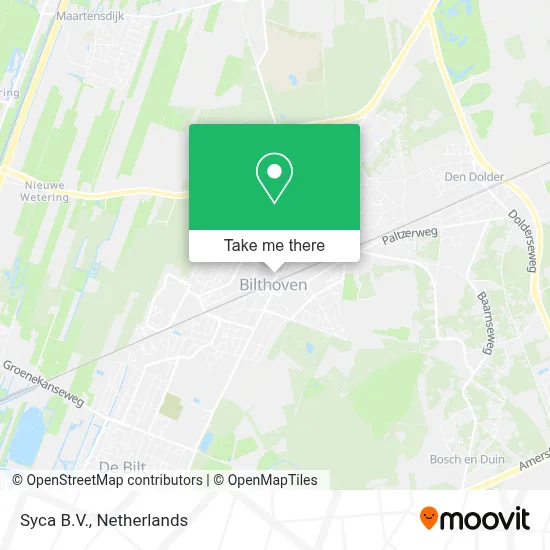 Syca B.V. map