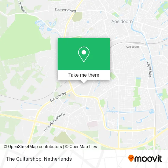 The Guitarshop map