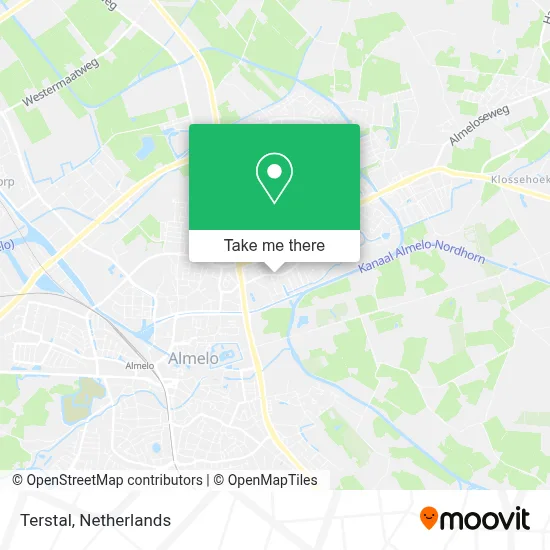 Terstal map
