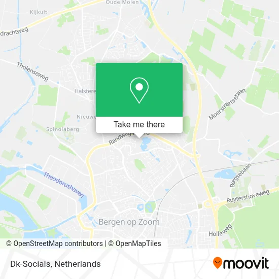 Dk-Socials map