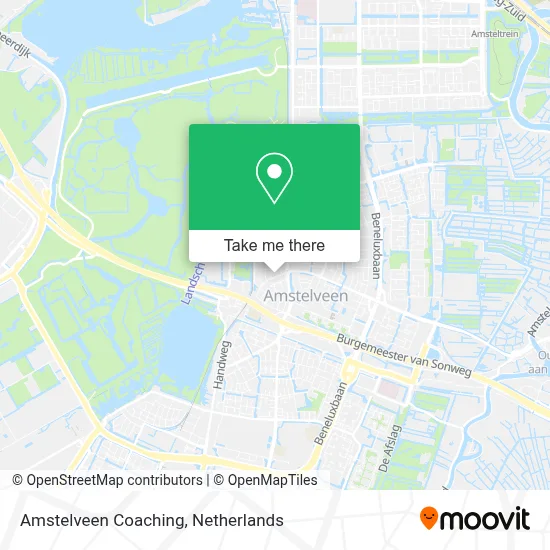 Amstelveen Coaching map