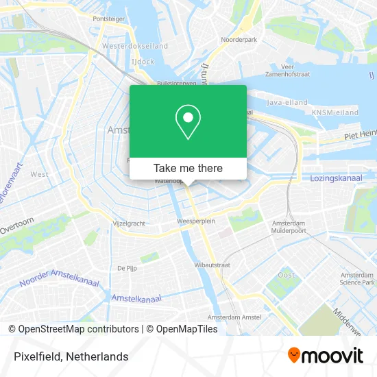 Pixelfield map