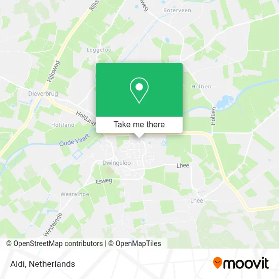 Aldi map