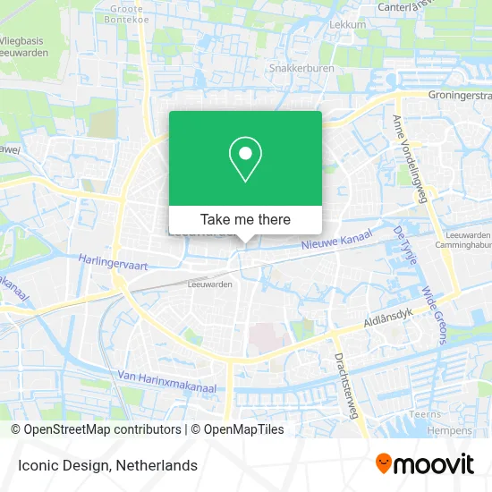 Iconic Design map