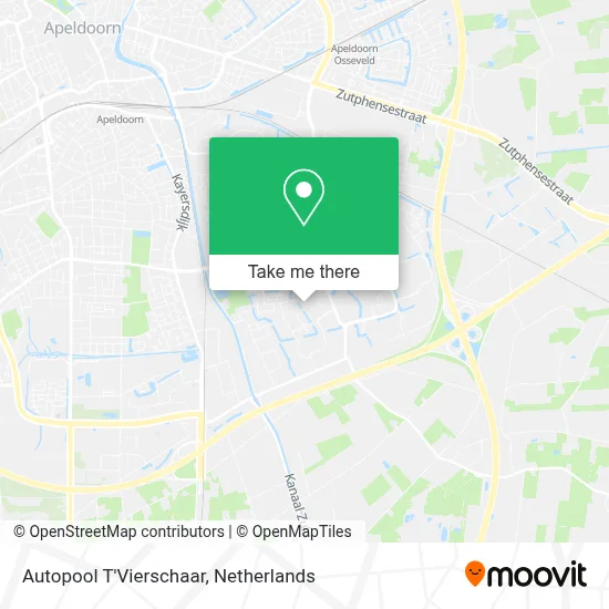 Autopool T'Vierschaar Karte