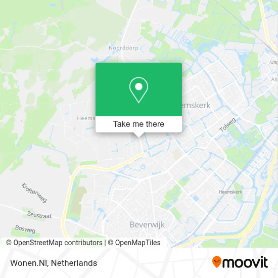 Wonen.Nl map
