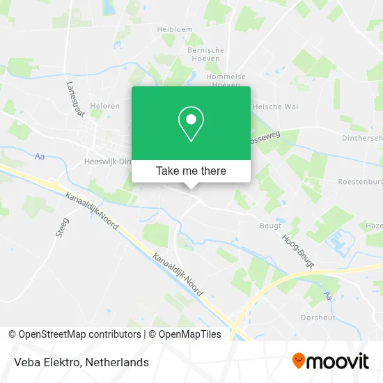 Veba Elektro map