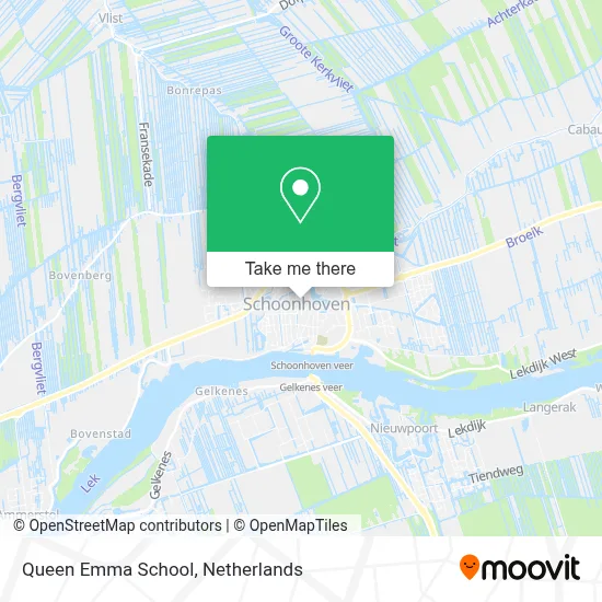 Queen Emma School map
