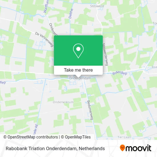 Rabobank Triatlon Onderdendam map