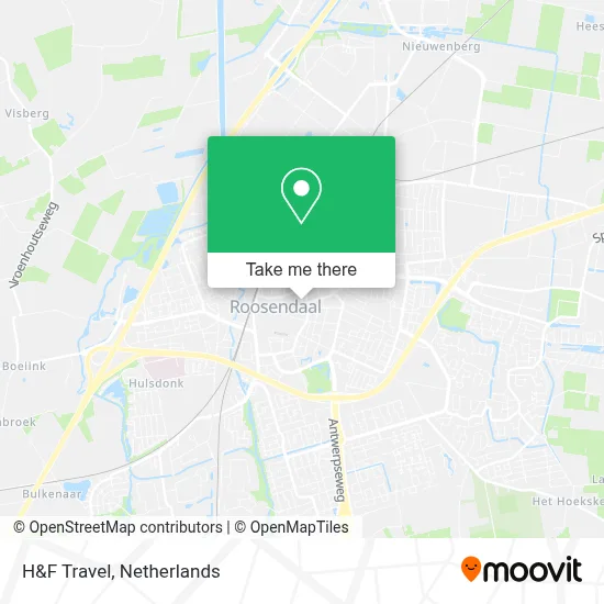 H&F Travel map