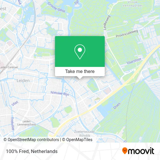 100% Fred map