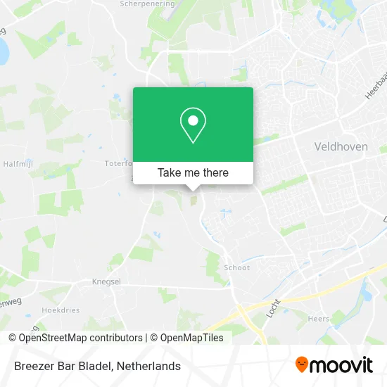 Breezer Bar Bladel map