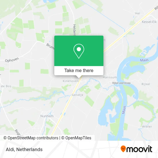 Aldi map