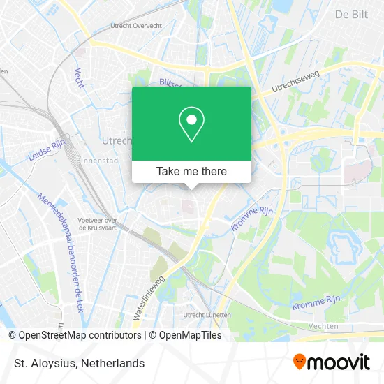 St. Aloysius map