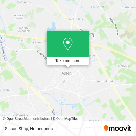 Sissoo Shop map