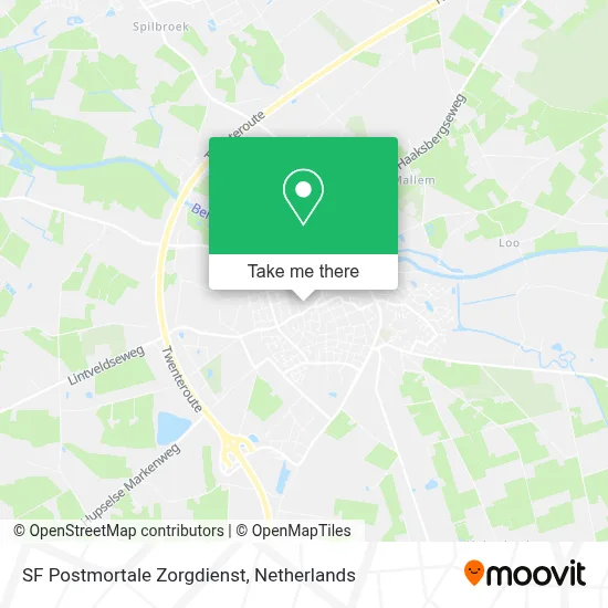 SF Postmortale Zorgdienst map