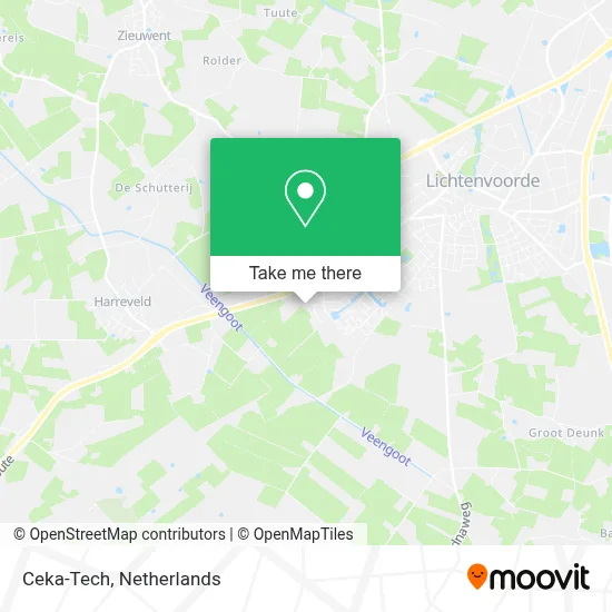 Ceka-Tech map