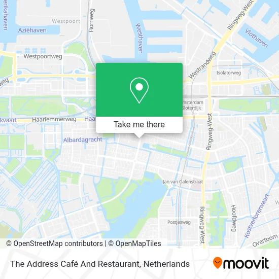 The Address Café And Restaurant map