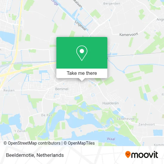 Beeldemotie map