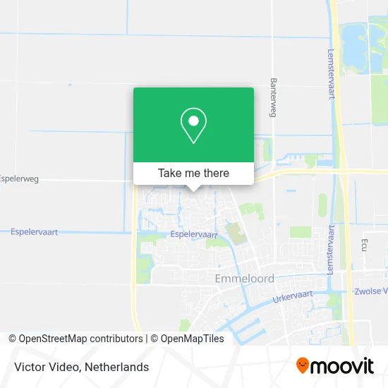 Victor Video map