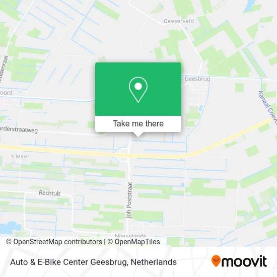Auto & E-Bike Center Geesbrug map
