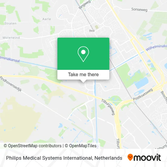Philips Medical Systems International map
