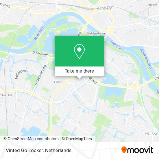Vinted Go Locker Karte