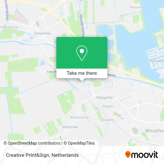 Creative Print&Sign Karte