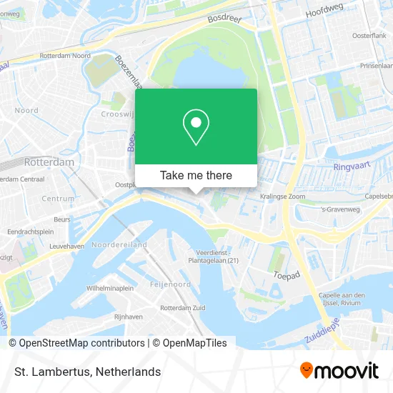 St. Lambertus map