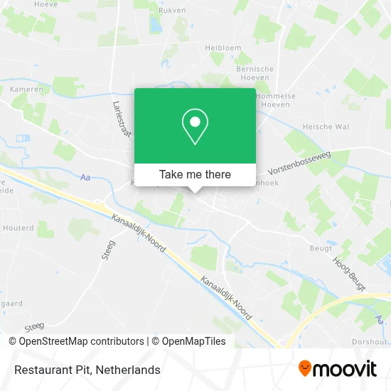 Restaurant Pit map