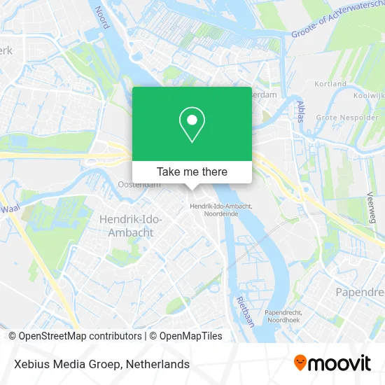 Xebius Media Groep map