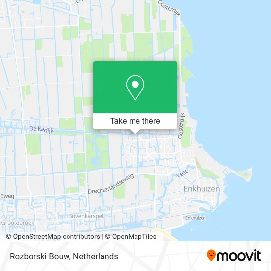 Rozborski Bouw map