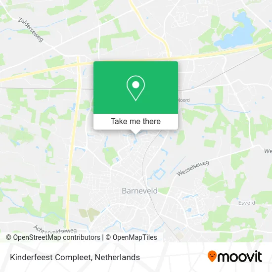 Kinderfeest Compleet map