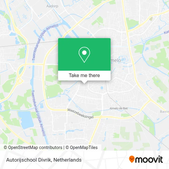 Autorijschool Divrik map