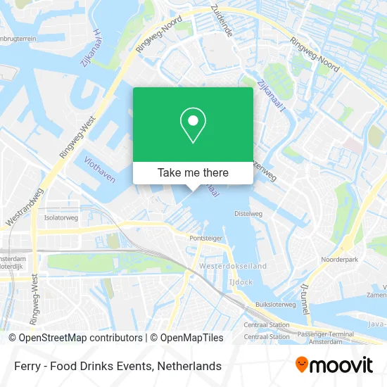 Ferry - Food Drinks Events map