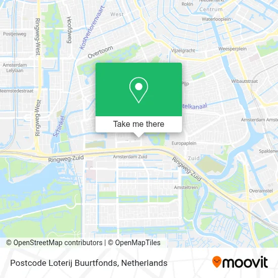 Postcode Loterij Buurtfonds map