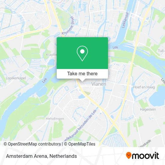 Amsterdam Arena map