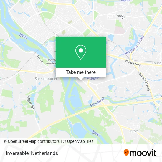 Inversable map