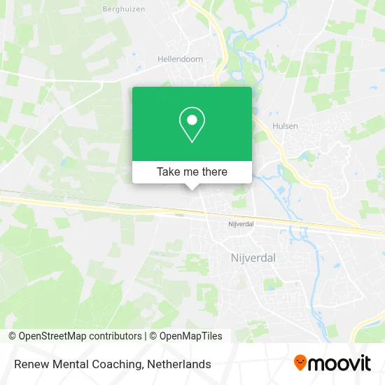 Renew Mental Coaching map