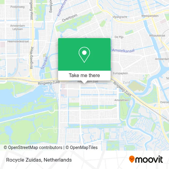 Rocycle Zuidas Karte