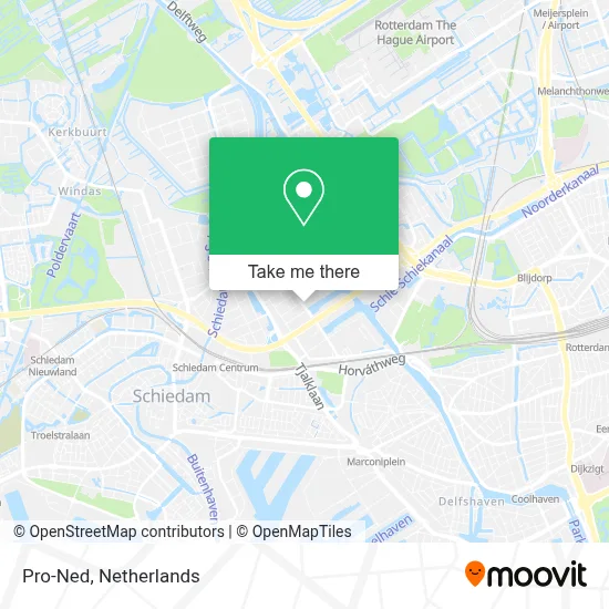 Pro-Ned map