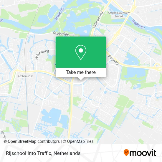 Rijschool Into Traffic map
